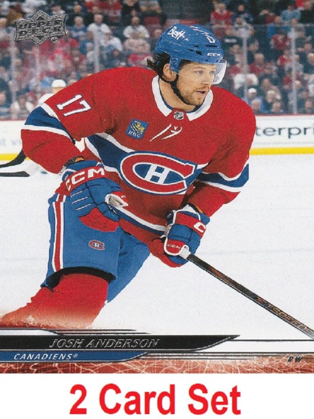 Josh Anderson Hockey Card Collection